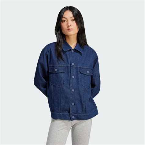 adidas jacket women cheap|Adidas denim jacket women's.